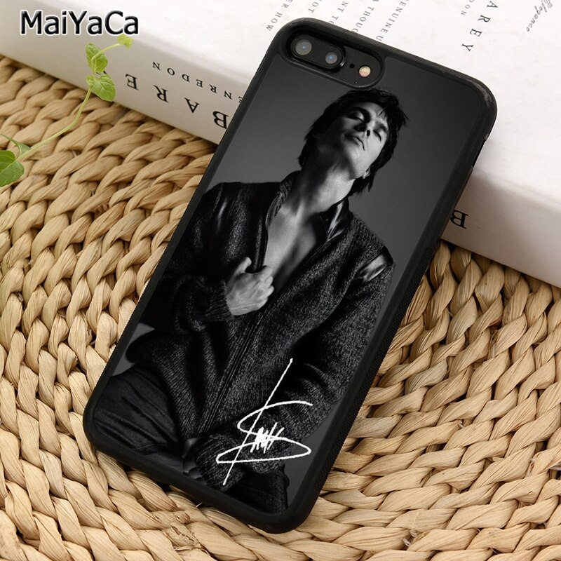 MaiYaCa ̾ ̾ Damon Salvatore Ian Somerhalder iPhone 6 7 8 plus 11 12 Pro X XR XS Max Ｚ S8 S9